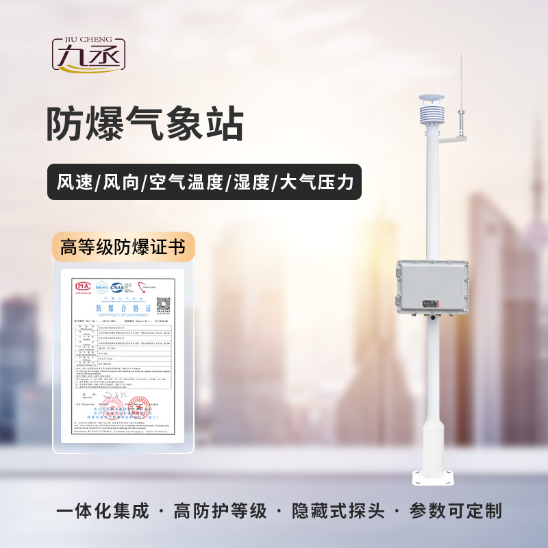 防爆工業(yè)小型氣象站