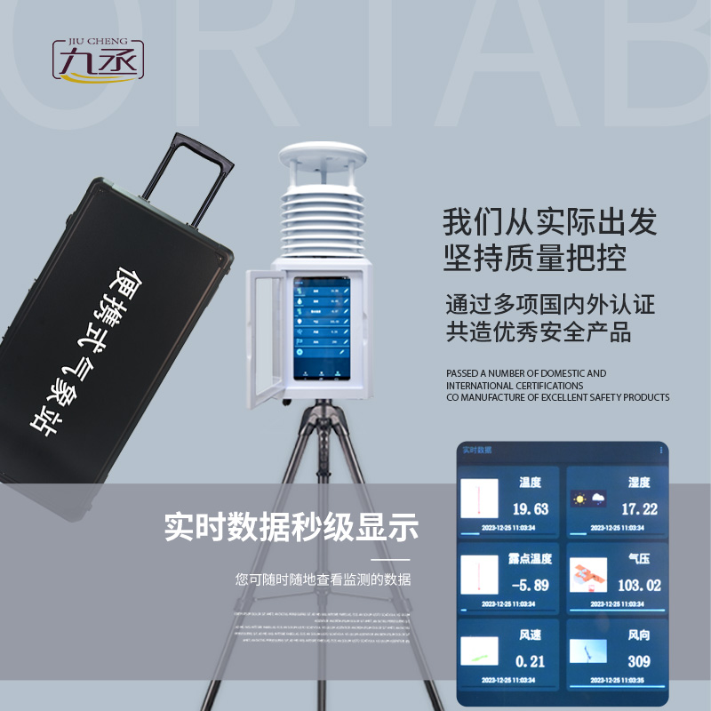 便攜式環(huán)境監(jiān)測站，應(yīng)急救援也需要它！
